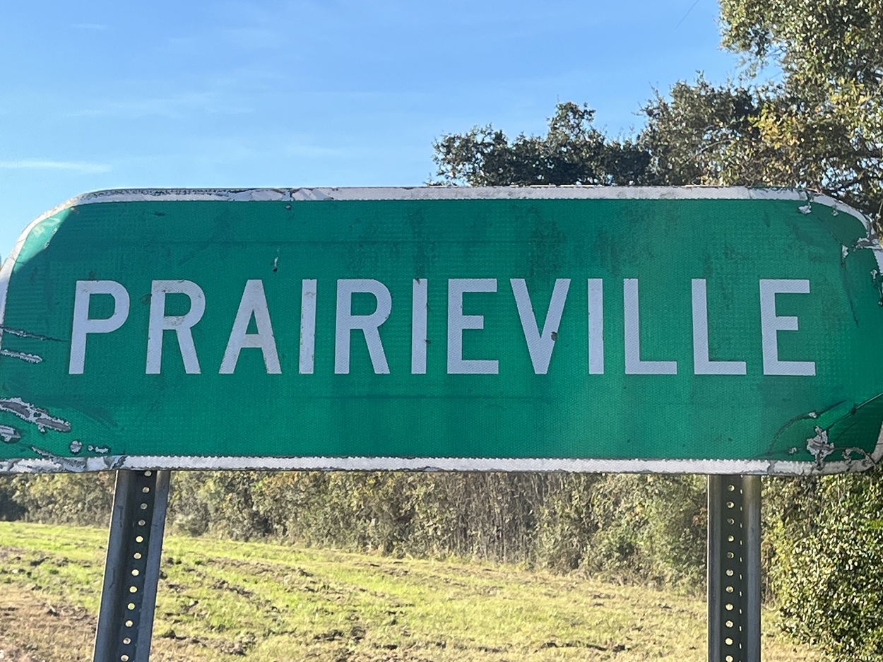 City of Prairieville Sign City of Prairieville Sign